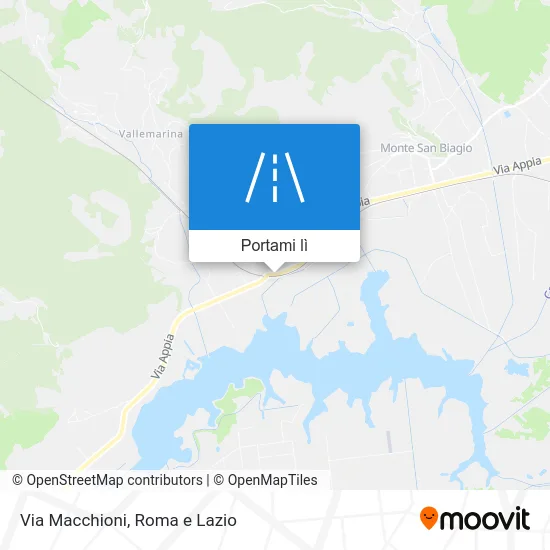 Mappa Via Macchioni