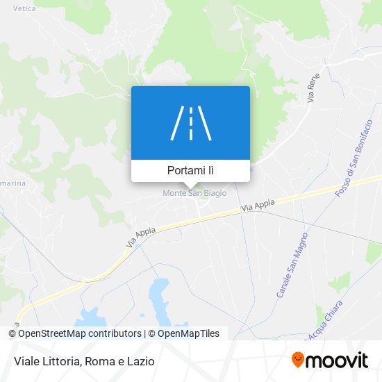 Mappa Viale Littoria