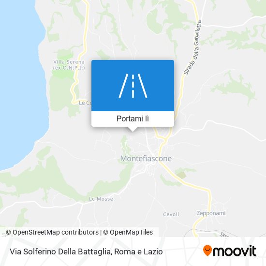 Mappa Via Solferino Della Battaglia