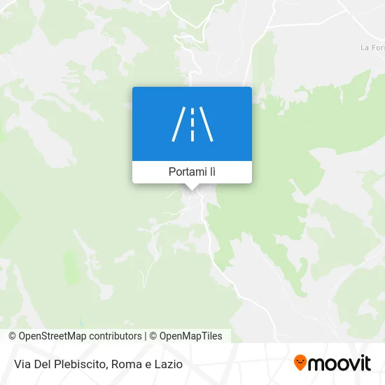 Mappa Via Del Plebiscito