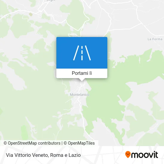 Mappa Via Vittorio Veneto
