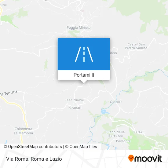 Mappa Via Roma