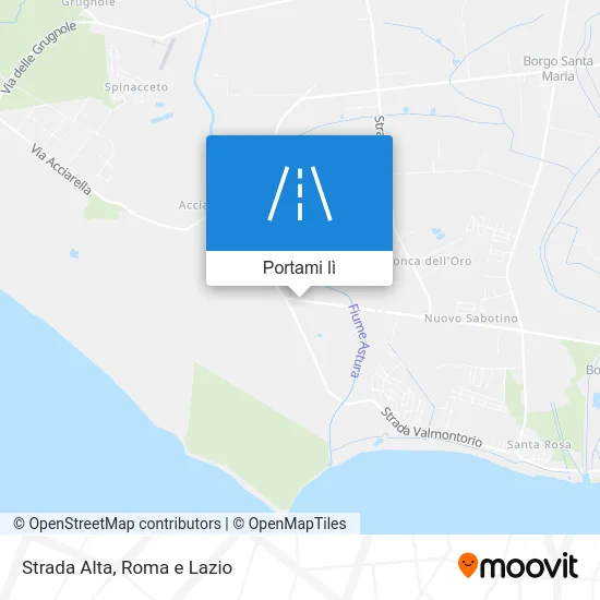 Mappa Strada Alta