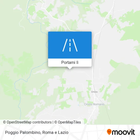 Mappa Poggio Palombino