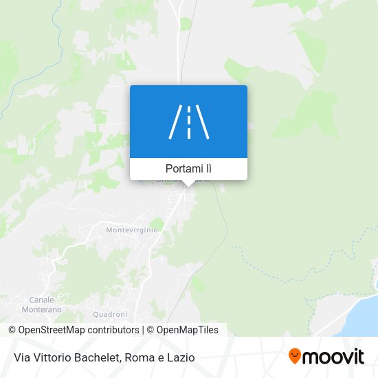 Mappa Via Vittorio Bachelet