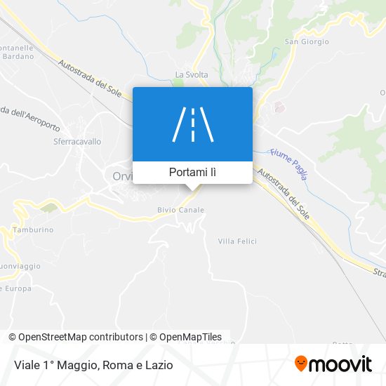 Mappa Viale 1° Maggio