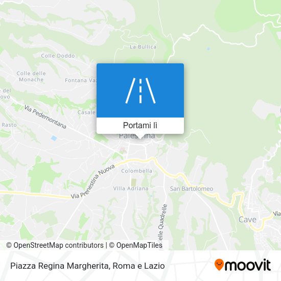 Mappa Piazza Regina Margherita