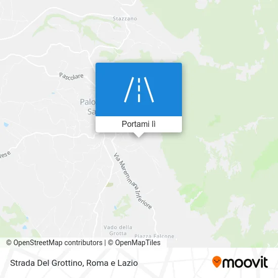 Mappa Strada Del Grottino