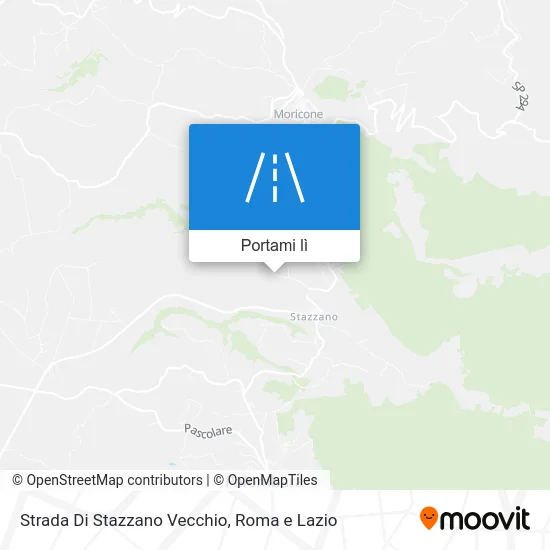 Mappa Strada Di Stazzano Vecchio