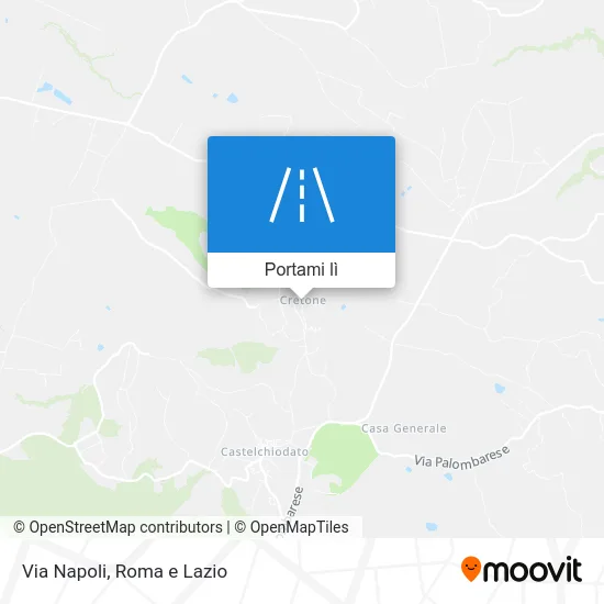 Mappa Via Napoli