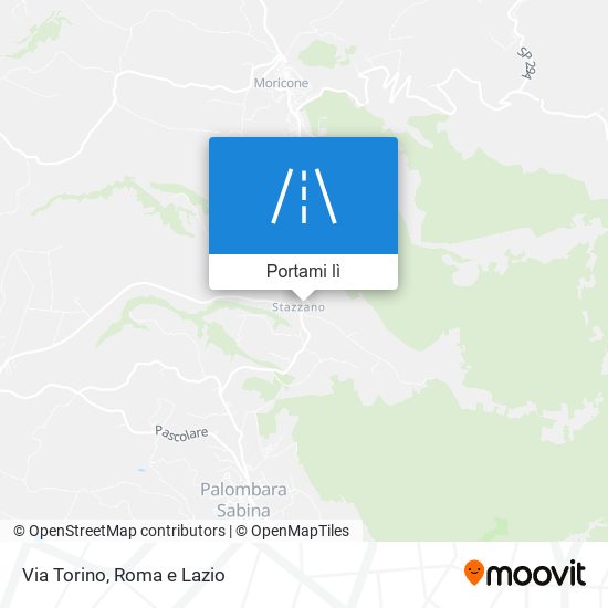 Mappa Via Torino