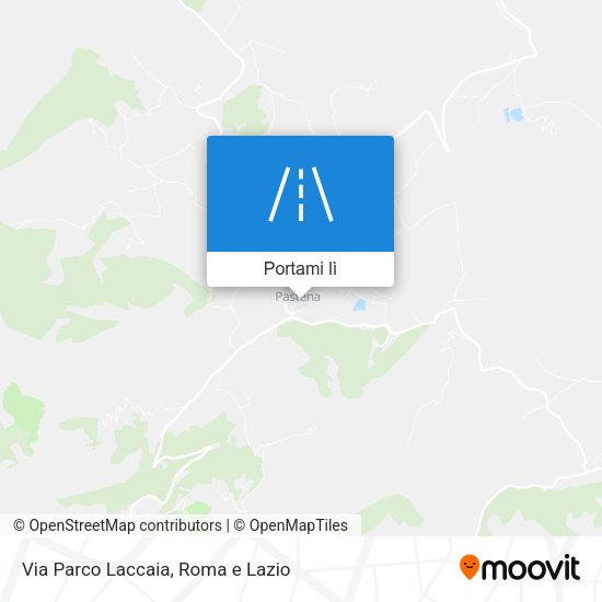 Mappa Via Parco Laccaia