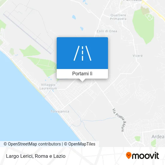Mappa Largo Lerici