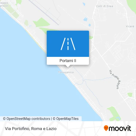 Mappa Via Portofino