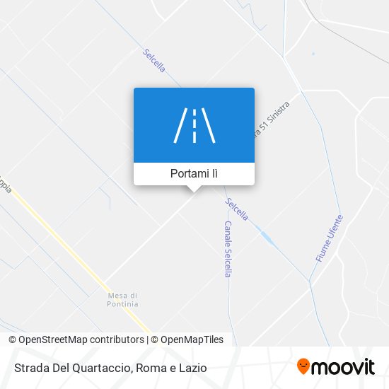 Mappa Strada Del Quartaccio