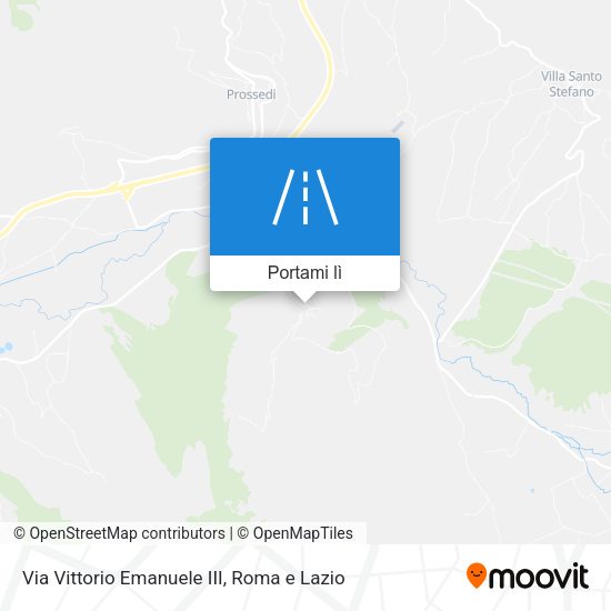 Mappa Via Vittorio Emanuele III