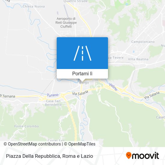 Mappa Piazza Della Repubblica