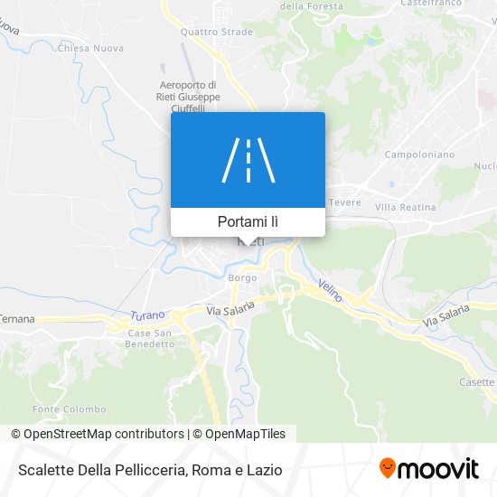 Mappa Scalette Della Pellicceria