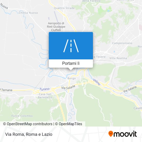 Mappa Via Roma