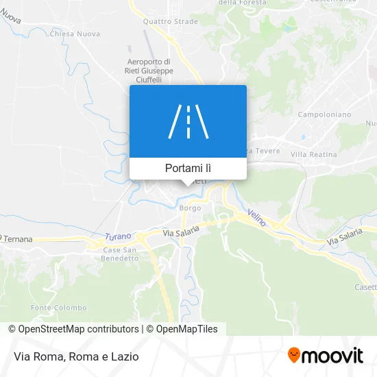 Mappa Via Roma