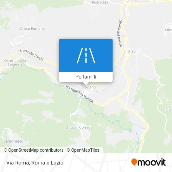 Mappa Via Roma