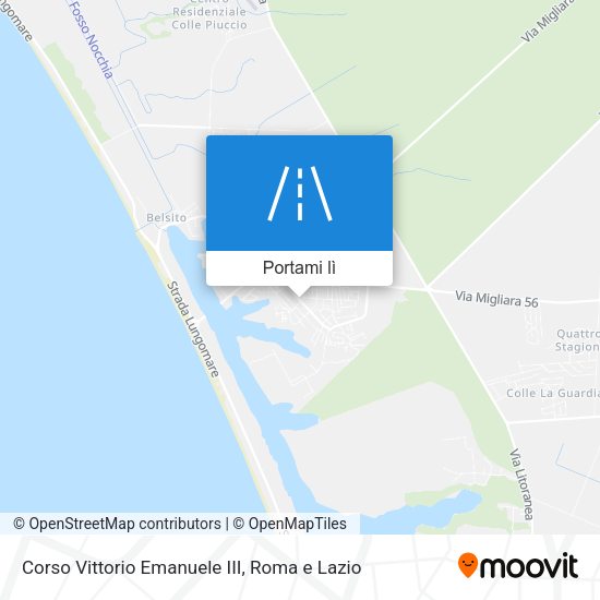 Mappa Corso Vittorio Emanuele III
