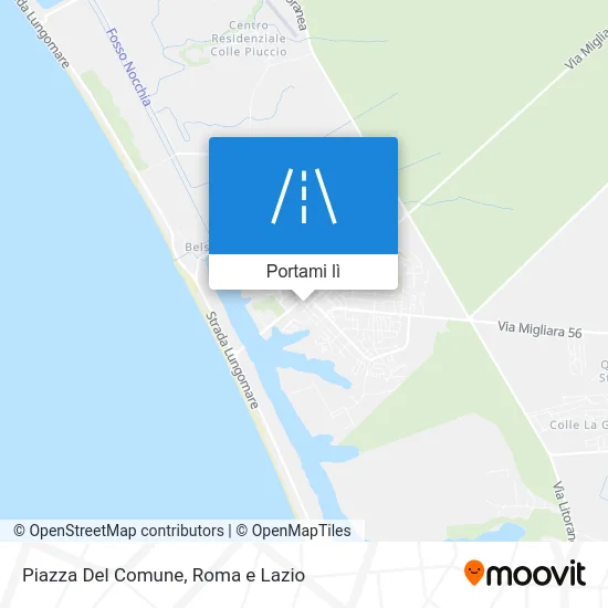 Mappa Piazza Del Comune