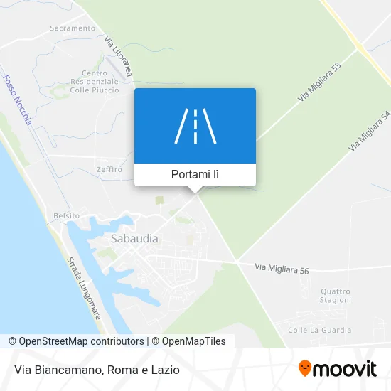 Mappa Via Biancamano