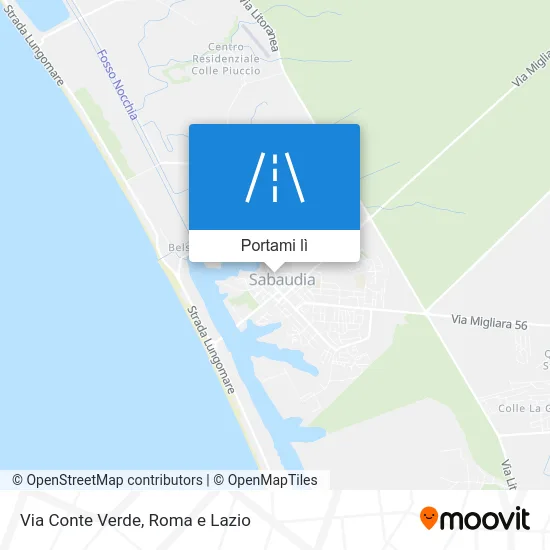 Mappa Via Conte Verde