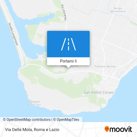 Mappa Via Della Mola