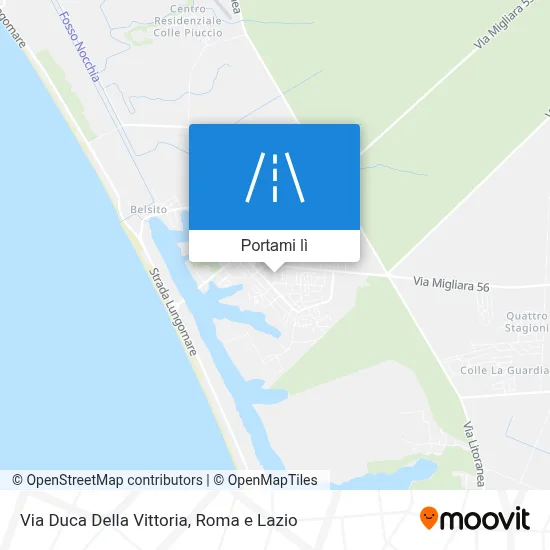 Mappa Via Duca Della Vittoria