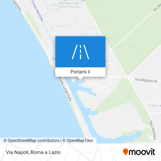 Mappa Via Napoli