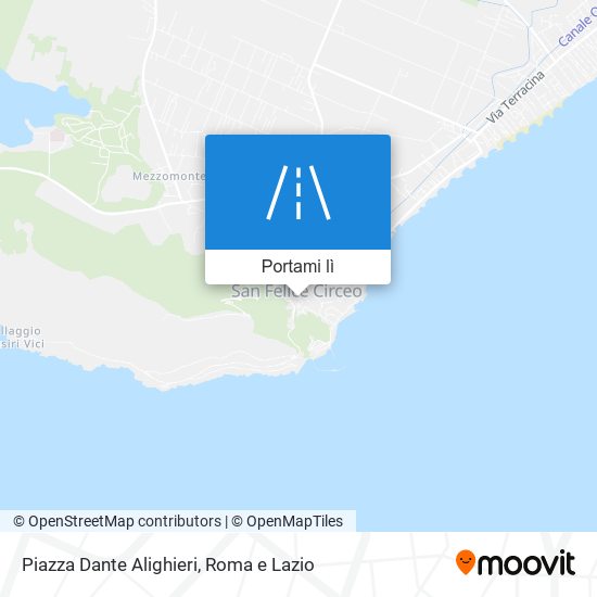 Mappa Piazza Dante Alighieri