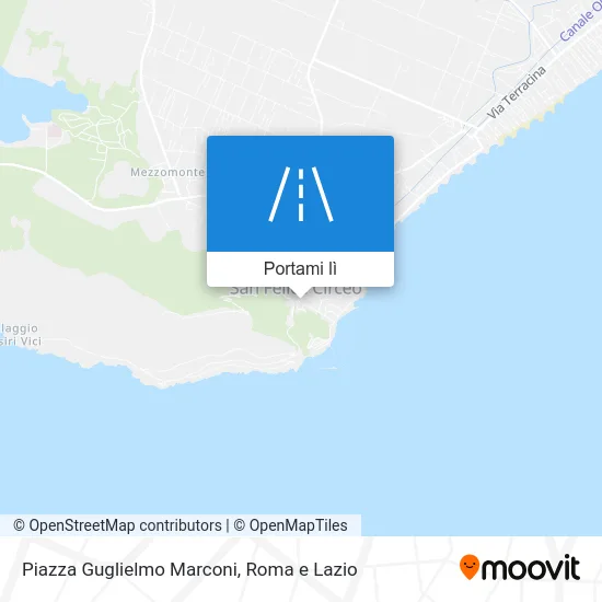 Mappa Piazza Guglielmo Marconi