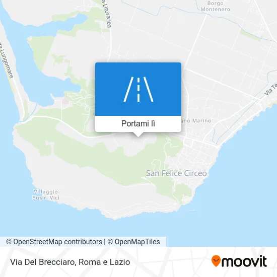 Mappa Via Del Brecciaro