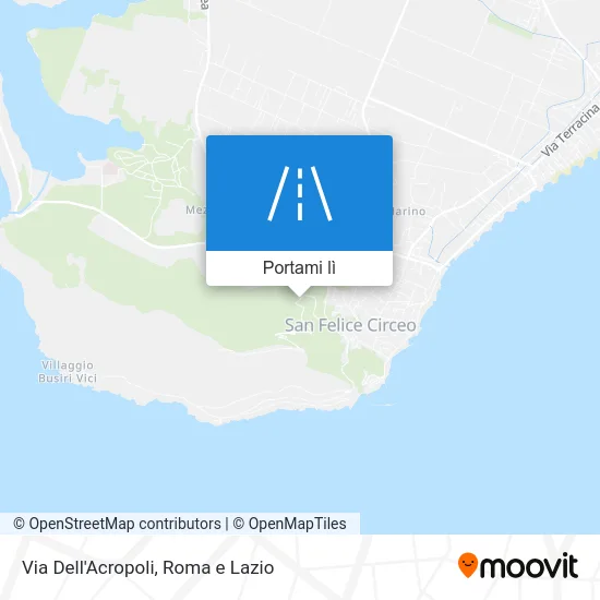 Mappa Via Dell'Acropoli