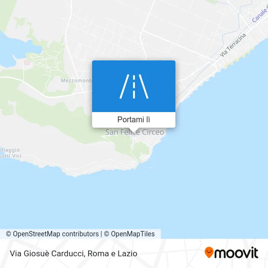 Mappa Via Giosuè Carducci