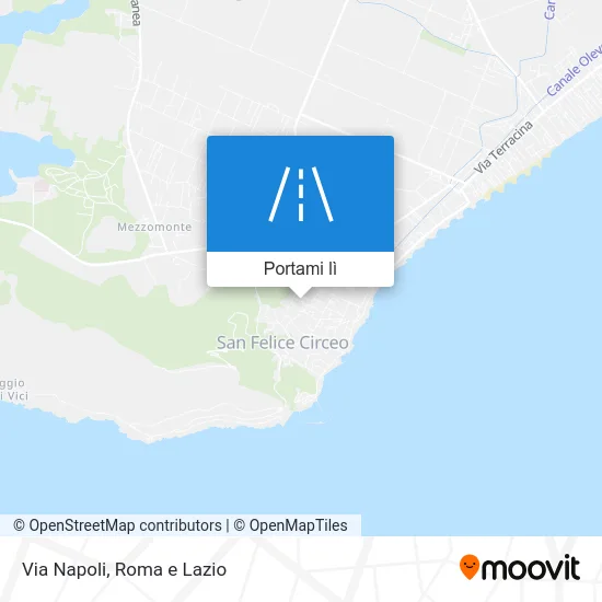 Mappa Via Napoli