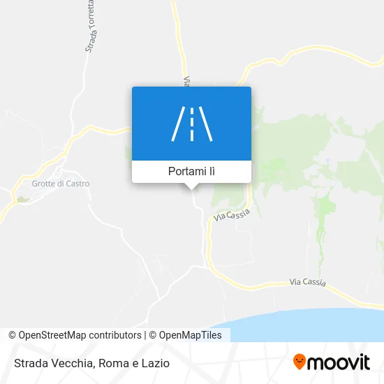 Mappa Strada Vecchia