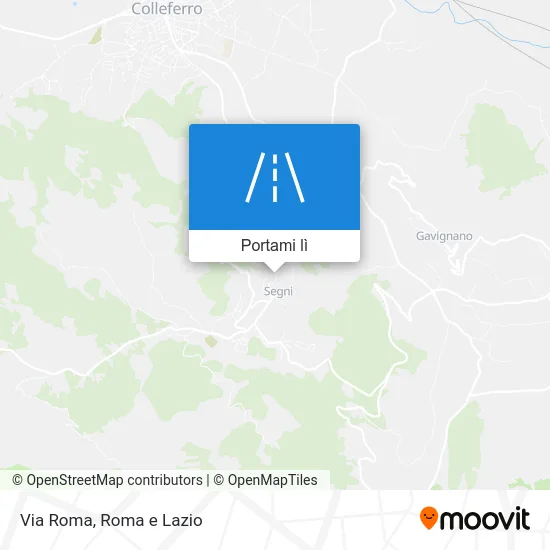 Mappa Via Roma