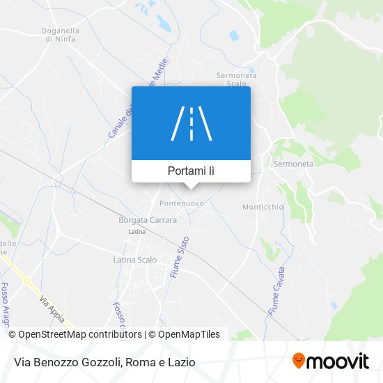 Mappa Via Benozzo Gozzoli
