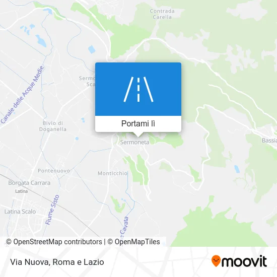 Mappa Via Nuova