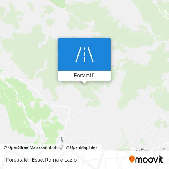 Mappa Forestale - Esse