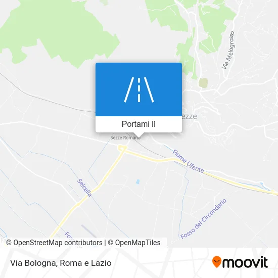 Mappa Via Bologna
