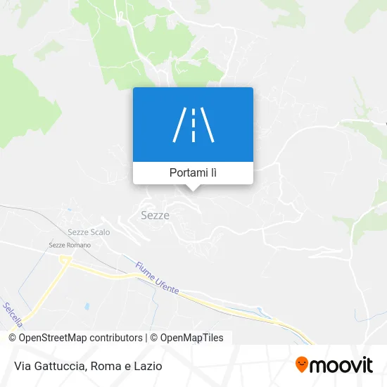 Mappa Via Gattuccia