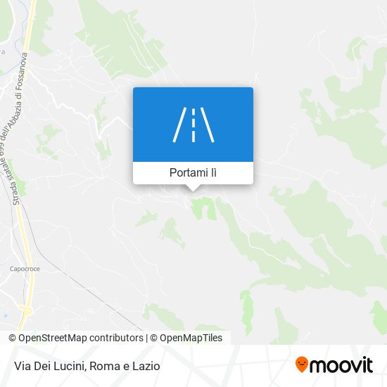 Mappa Via Dei Lucini