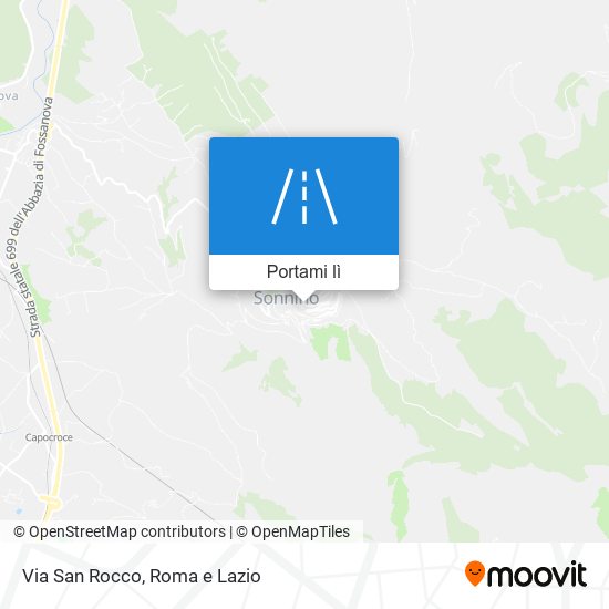 Mappa Via San Rocco