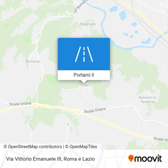 Mappa Via Vittorio Emanuele III