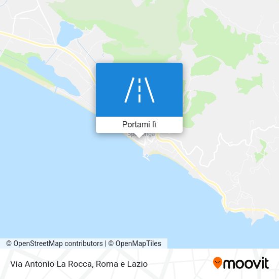 Mappa Via Antonio La Rocca