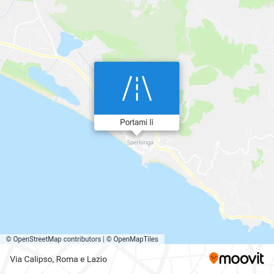 Mappa Via Calipso